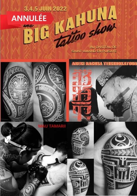 Hoata Tiki Tattoo Affiche ANNULEE