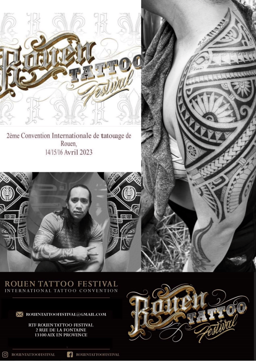 Hoata Tiki Tattoo Affiche 1 1