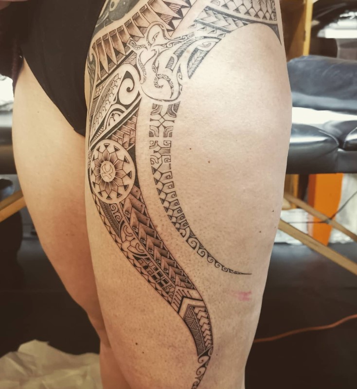 HOATA TIKI TATTOO & BOUTIK Réalisations de nos tatoueurs en Bretagne