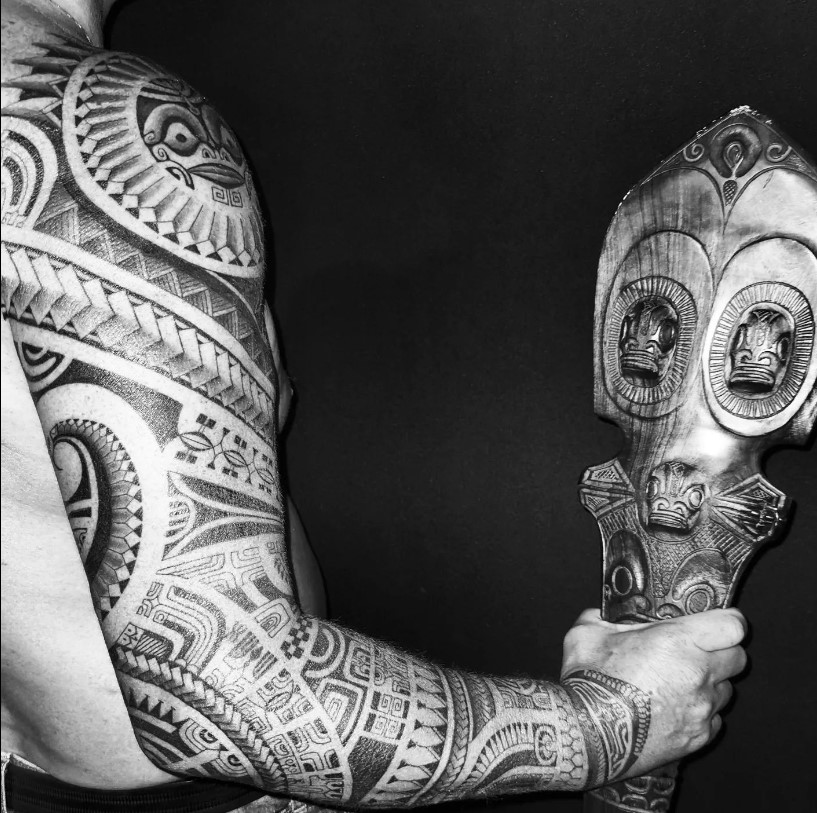 Hoata Tiki Tattoo Img AREKI 14