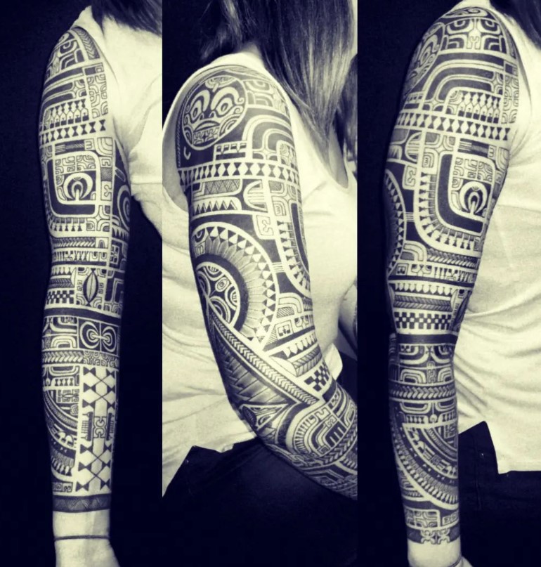 Hoata Tiki Tattoo Img AREKI 20