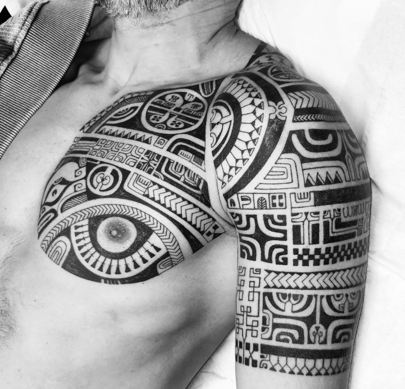 Hoata Tiki Tattoo Img AREKI 3