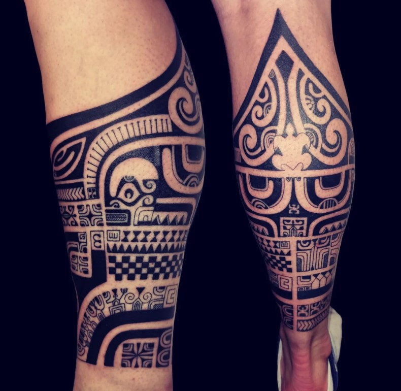 Hoata Tiki Tattoo Img AREKI 5