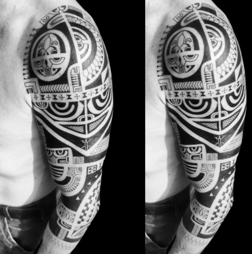 Hoata Tiki Tattoo Img AREKI 6