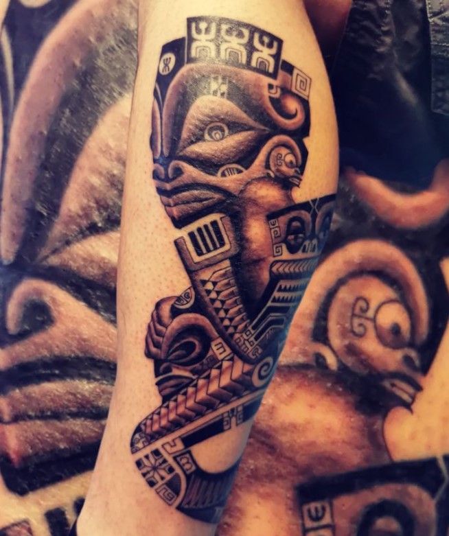 Hoata Tiki Tattoo Img AREKI 7