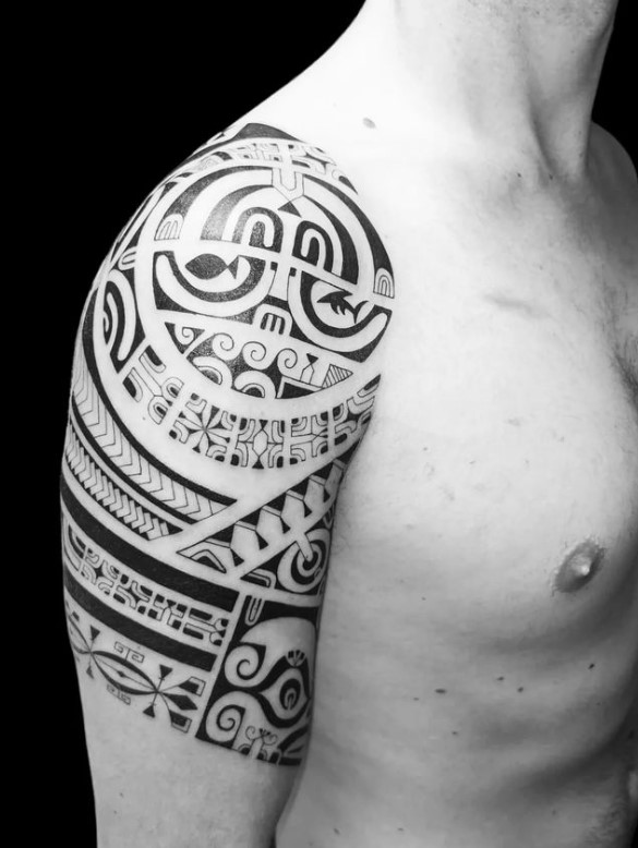 Hoata Tiki Tattoo Img AREKI 8