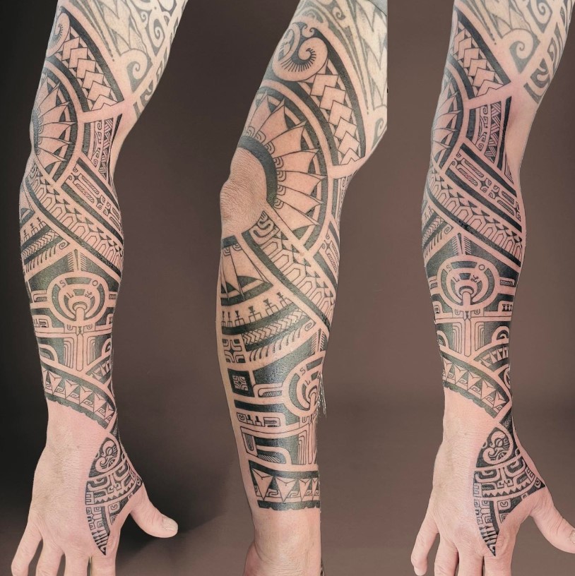 Hoata Tiki Tattoo Img MAU 25