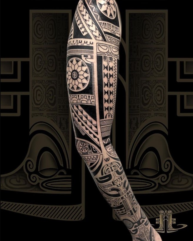 Hoata Tiki Tattoo Img TETIU 1