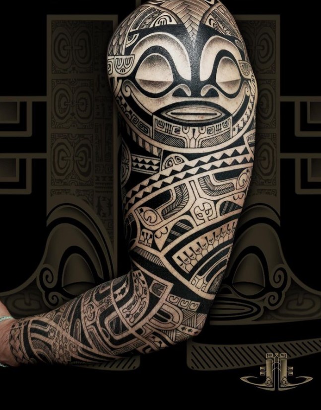 Hoata Tiki Tattoo Img TETIU 13